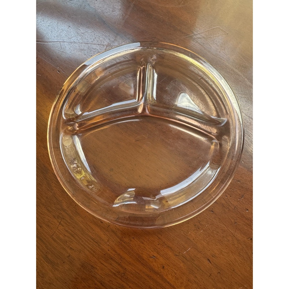 Homestead Pink By Smith Glass Grill Plate